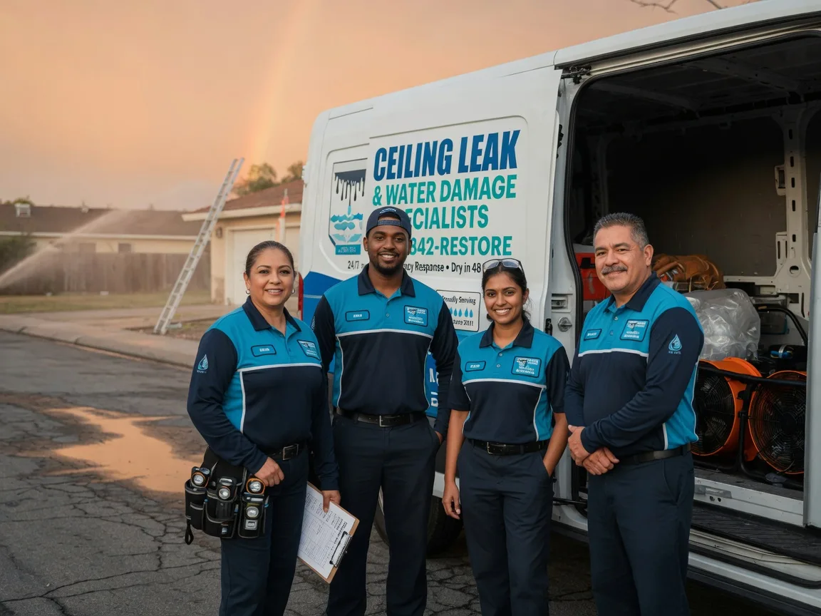 Ceiling Leak Cleanup company in Easton, KS